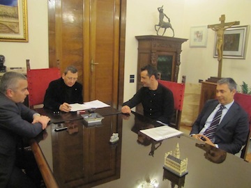 Albore Mascia con la delegazione del Forum sul dragaggio02