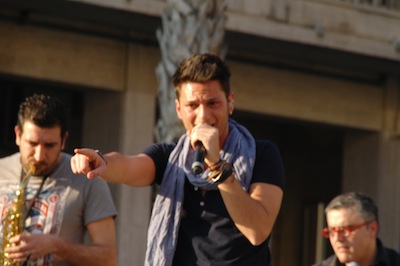 Luca Napolitano nel concertone del primo maggio a Pescara