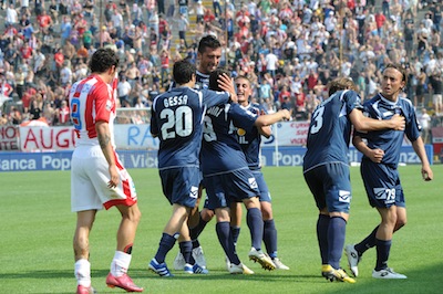 Vicenza-Pescara 2-2 gol Sansovini