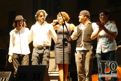 Grande successo per il concerto di Simona Molinari ieri a Popoli