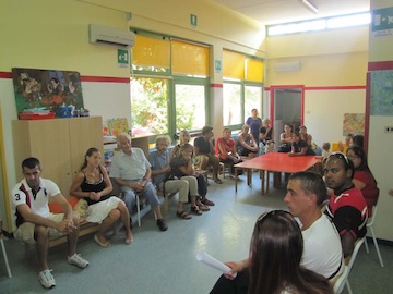 Accoglienza all'asilo Il Bruco03