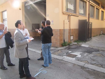 Commissione consiliare Lavori pubblici in via Cigno-via Osento02