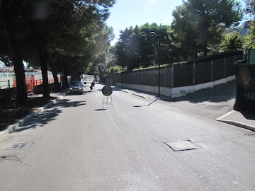 modifiche viarie via del Santuario per cantiere via Caravaggio02