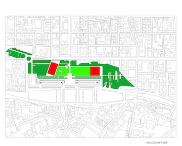Area di risulta - soluzione finale con teatro