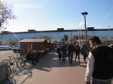 allestimento Fiera di Natale su aree di risulta02