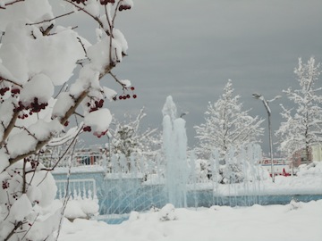 Fontana Arca innevata febbraio 2012