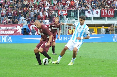 azione di gioco Torino-Pescara