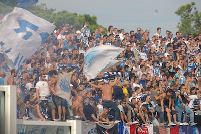 Pescara-Lazio: le immagini dalla curva