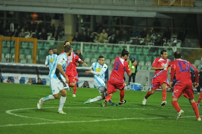 Pescara-Catania 2-1 gol Celik