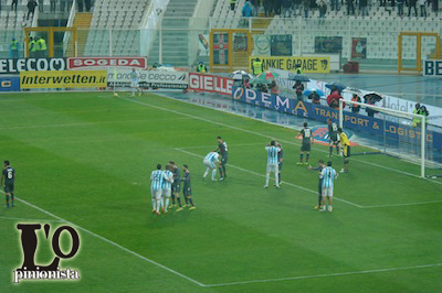 Pescara-Bologna 2-3: “da gioia a dolore” in un tempo