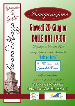 locandina piazzetta del gusto