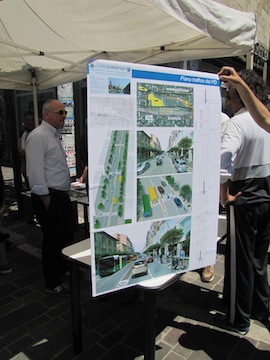 progetto di corso Vittorio Emanuele con gazebo e rendering02