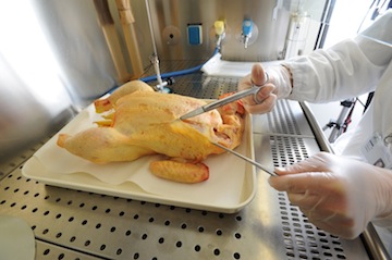 analisi carne pollo IZSAM