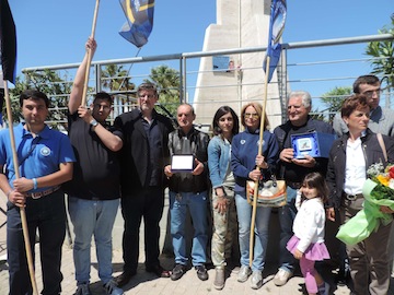Pescara installazione targa per ‘Roberto Straccia