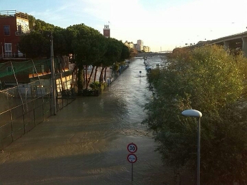 fiume pescara circolo la Canottieri