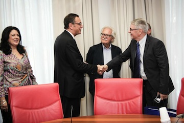 Firma protocolli su trasporti e turismo tra le città di Pescara e Spalato