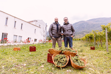 Niko Romito e Andrea Di Fabio, DG Feudo Antico presentano il nuovo Pecorino