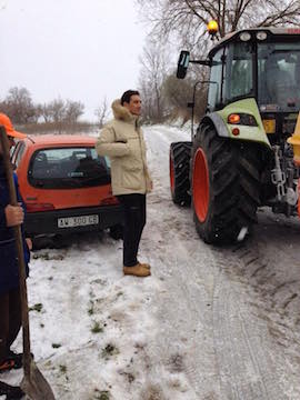 sindaco Maragno neve Montesilvano