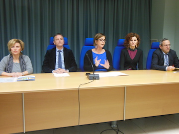 Da sx - Annamaria Casini - Luciano Marinucci - Marinella Sclocco - Alessia Chiacchiaretta - Fabrizio Coccetti