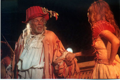 Giorgio Albertazzi nel Falstaff - ediz. 2001 - lungofiume