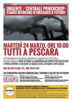 M5S_avezzano_Powercrop_Pescara_locandina