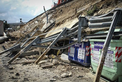 Pescara frana in via Raiale