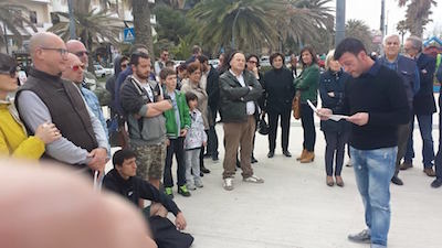 commemorazione organizzata dal comitato 25 aprile a Roseto