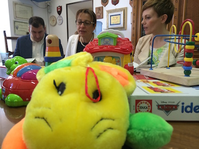 donati giochi al nido di Ortona