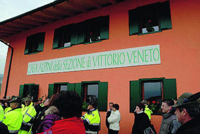 Casa degli Alpini a Paganica