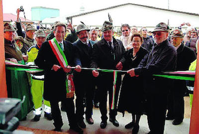 Inaugurazione Casa deli Alpini