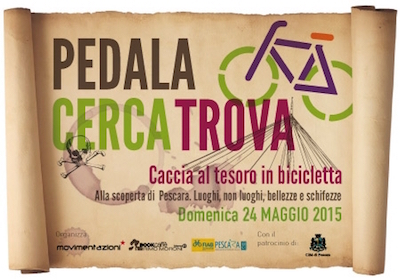 caccia al tesoro in bici
