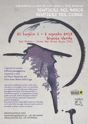 sentieri del bosco, sentieri del cuore 2015
