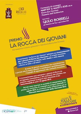 Premio ''La Rocca dei Giovani'' 2015 - Locandina