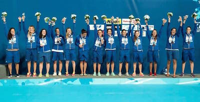 terzo posto per nazionale femminile pallanuoto