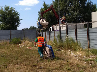 Pescara Operazione di controllo della Polizia Municipale nell’area di risulta