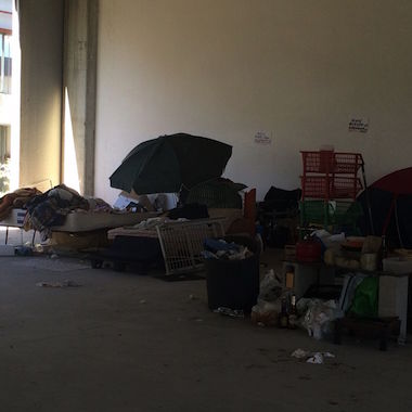 Sgombero locali in disuso Tiburtina