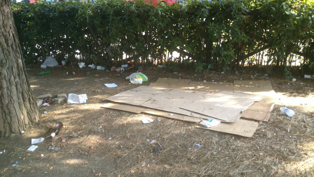 Degrado giardinetti stazione Pescara