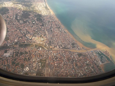 Pescara vista dall'alto