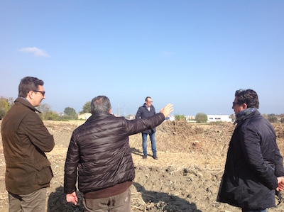Allagamenti, sindaco e Cozzi in sopralluogo a Villa Carmine