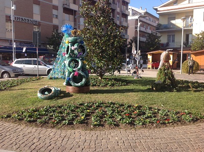 Montesilvano, 3000 piantine per abbellire la città - piazza Diaz