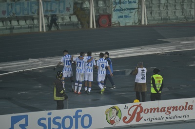 Pescara-Modena 1-0 gol di Lapadula
