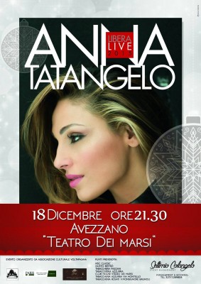 Anna Tatangelo ad Avezzano