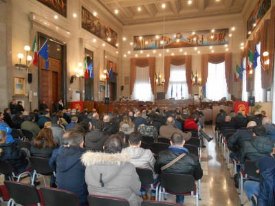 Sala Consiliare pubblico Landini - copyright L'Opinionista