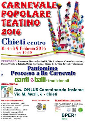 Carnevale Popolare Teatino 2016