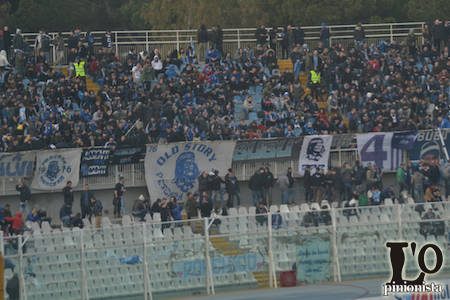Entella-Pescara 0-0 tifosi Pescara