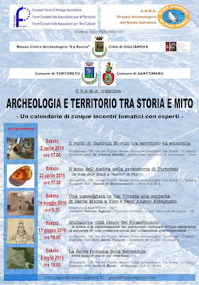 Archeologia e territorio locandina