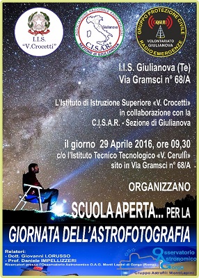 CONVEGNO DI RADIOASTRONOMIA E ASTROFOTOGRAFIA1