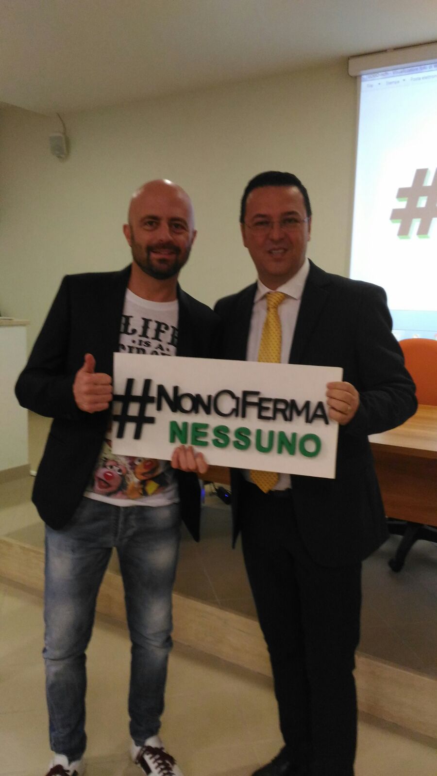 Luca Abete incanta gli alunni del Liceo Galilei