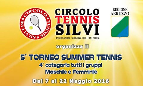 5° Torneo Summer Tennis CT Silvi
