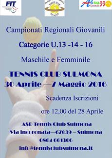 Campionati regionali giovanili